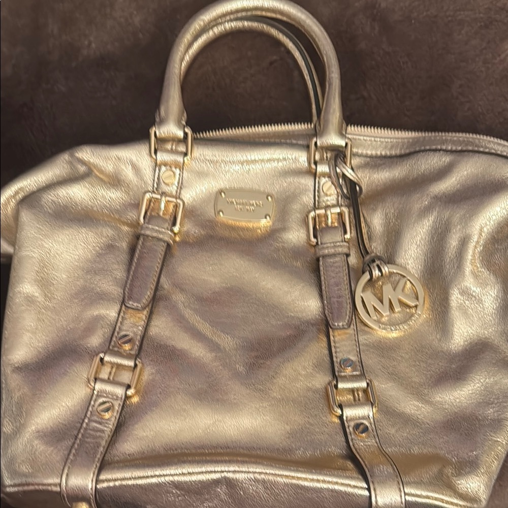 Michael Kors Gold Women's Bag